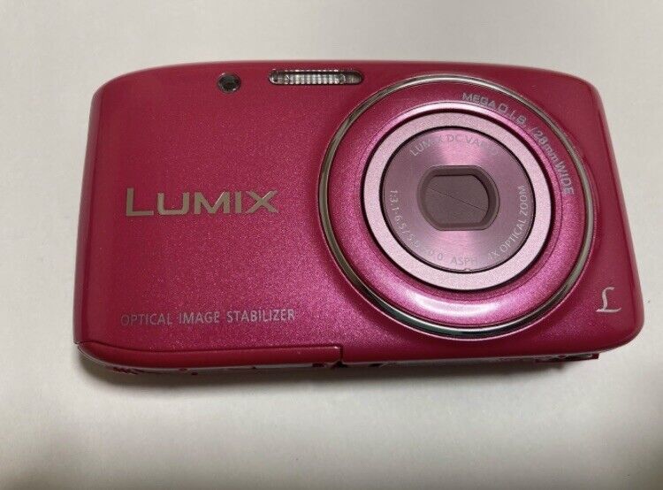 Panasonic LUMIX DMC-S2 14.1MP Digital Camera Pink of japan
