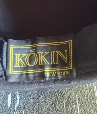 Kokin New York Vintage Designer Leather and Wool 80s Black  display picture 3