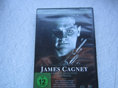 DVD - James Cagney - Cowboy, Gangster und Ikone - 4 Filme - 2 Disc super Zustand
