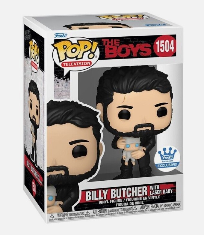 Funko Pop #1504 The Boys Billy Butcher with Laser Baby Funko Shop