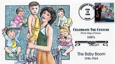 WWLF US COLLINS CACHET FDC CELEBRATE THE CENTURY CTC 3186l  BABY BOOMERS