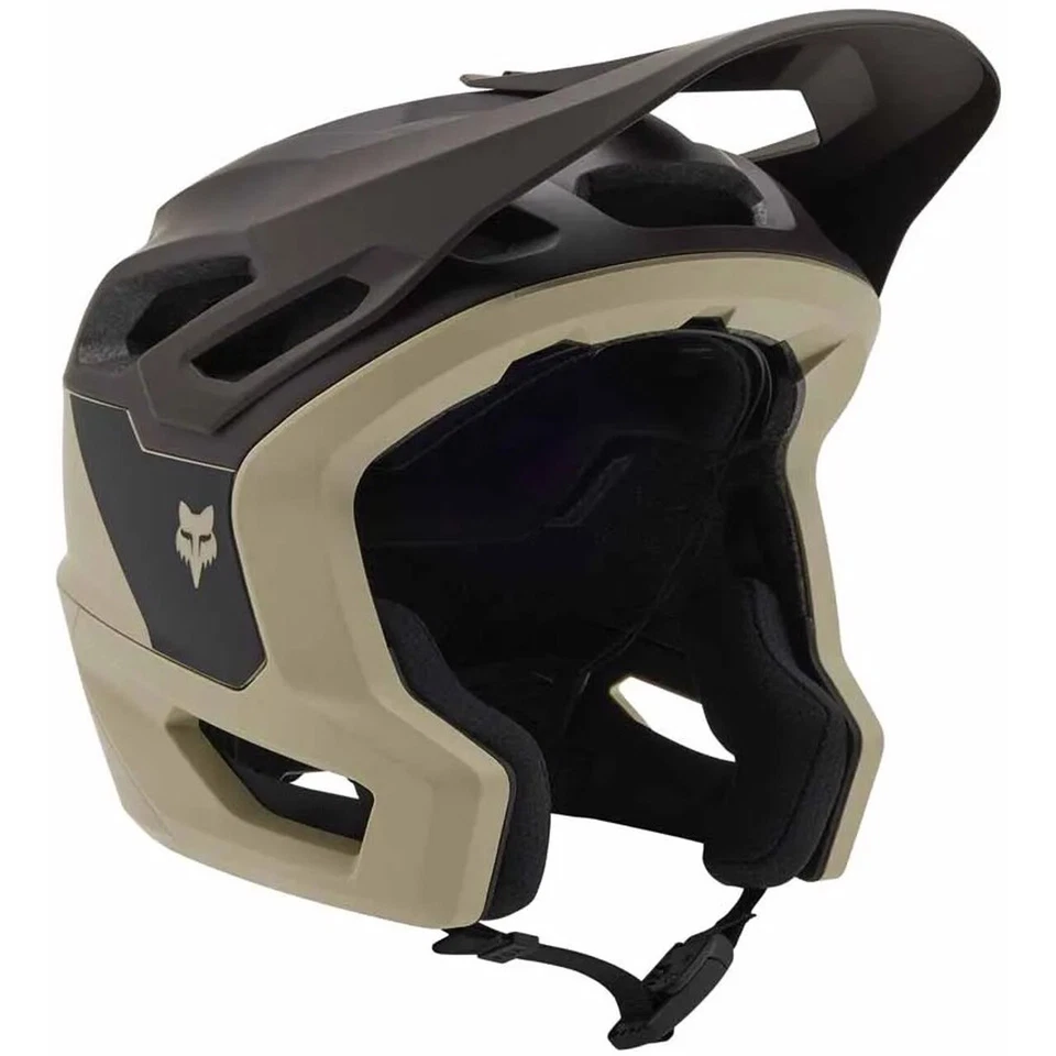 Fox SALE $259.95 (RRP$399) Dropframe Pro NYF Cream Helmet Large - Image 2 of 4