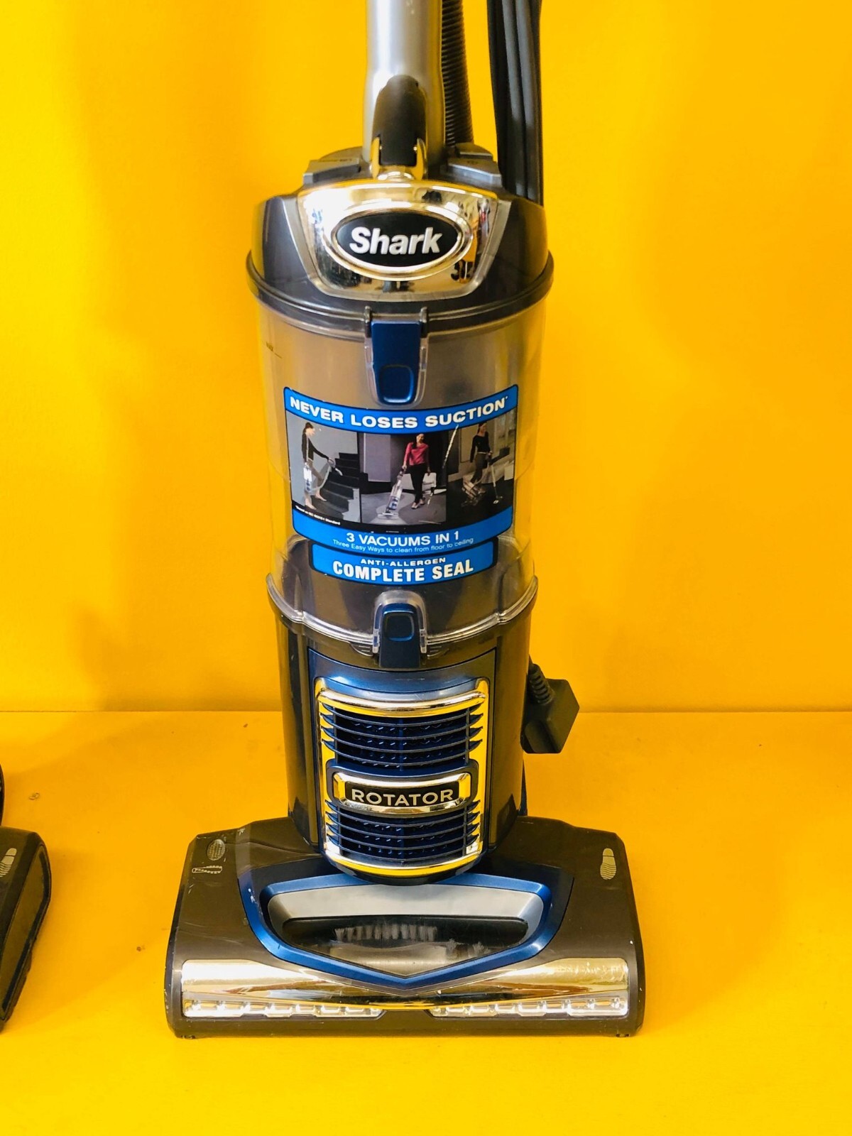 SHARK NV340 ROTATOR SLIM BLUE UPRIGHT PET VACUUM CLEANER LIFT AWAY