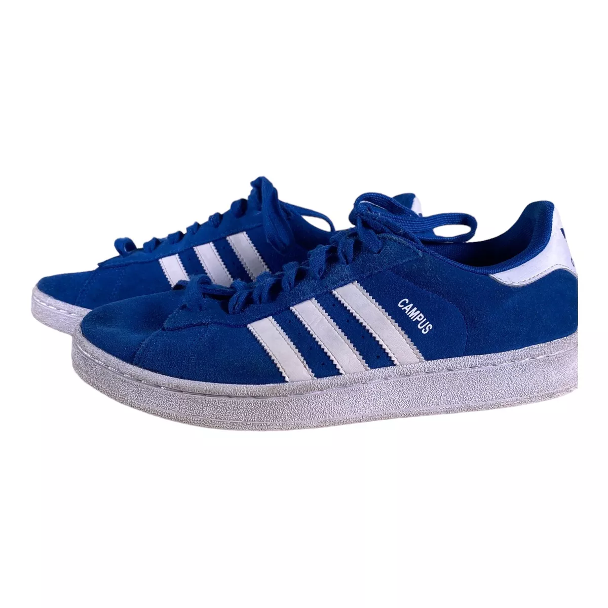 RARE Campus Collegiate Blue Sz 9.5 White Stripes F37594 eBay