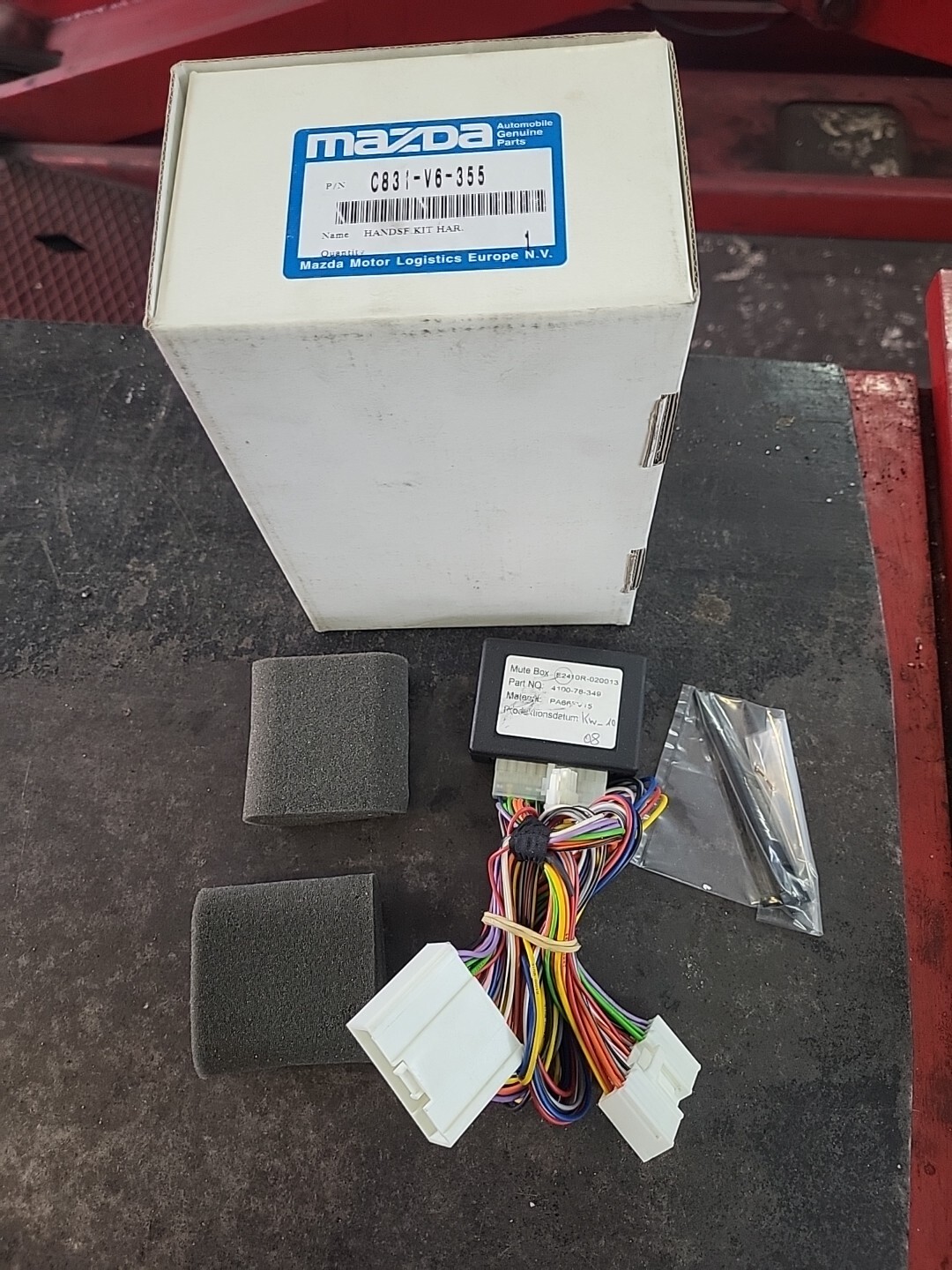 Modulo Bluetooth Mazda C831-V6-355 | Kit Viva Voce Originale Mazda 2 3 5