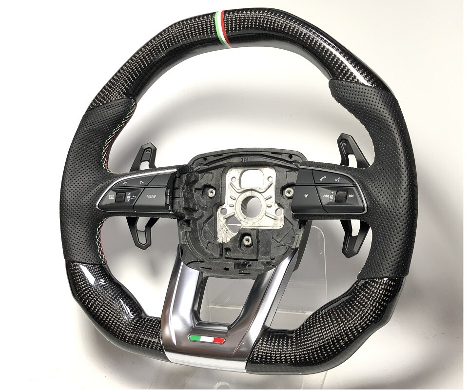 Real Carbon steering wheel Lamborghini URUS Italian Ring stitching core exchange
