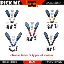 2x CNC Rearview Mirror fit Honda CB1000R CB1300 CB600F Hornet CBF600 etc.