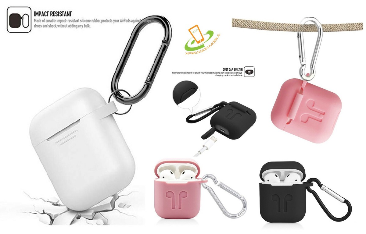 For Apple Airpods Case Thick Silicone Soft TPU Rubber Hybrid Case