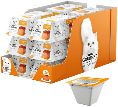 PURINA GOURMET Revelations Katzenfutter Mousse mit Huhn 24 x 57g