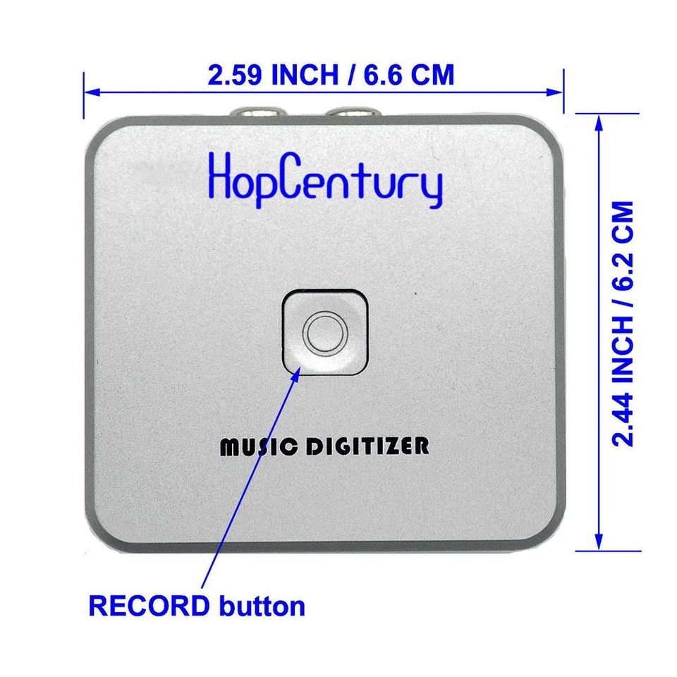 Music Digitizer CD Recorder for Music Audio Capture Device Cassette MP3 Recorder - Image 4 of 4