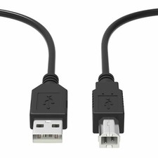3.3ft USB Cable Cord for Canon PIXMA iP1800 iP2600 iP2700 iP2702 Printer Black