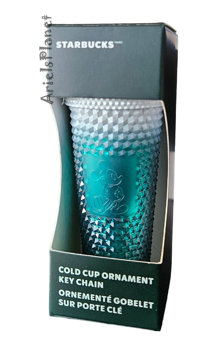 Disney Parks Starbucks Christmas Holiday Mickey Cold Cup Ornament