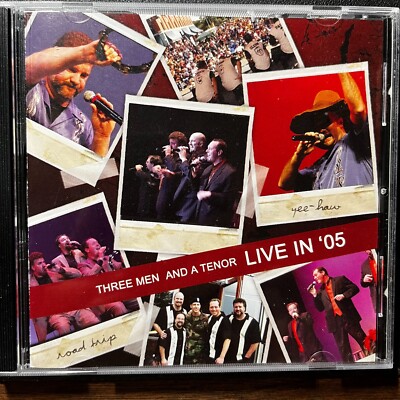 Three Men and a Tenor Live in '05 House Broken Records Very Good Audio CD