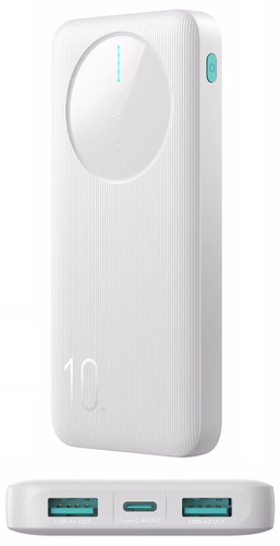 Powerbank 10000mAh Schnell Ladegerät Zusatz Akku Schnelle Power Bank Joyroom