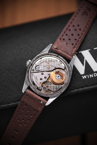Universal Geneve Polerouter Ref. 20360-1 Automatic Microrotor tropical dial - Imagen 12 de 17
