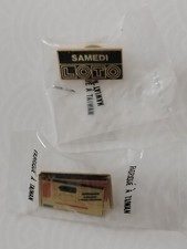Lot de 2 Pin's LOTO NEUF!!