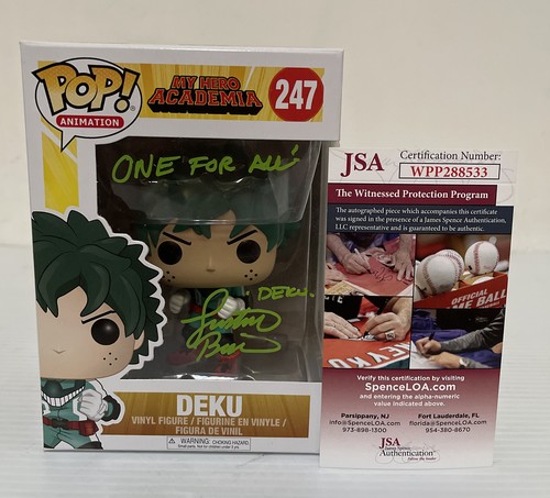 Justin Briner Signed Autographed DEKU Funko Pop MY HERO ACADEMIA JSA COA 1 Justin Briner Signed Autographed DEKU Funko Pop MY HERO ACADEMIA JSA COA 1 | Funko Pop | 2 Justin Briner Signed Autographed DEKU Funko Pop MY HERO ACADEMIA JSA COA 1 | Funko Pop