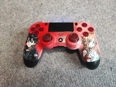 Sony DualShock 4 PS4 Wireless Controller Custom Design Swort Art Online
