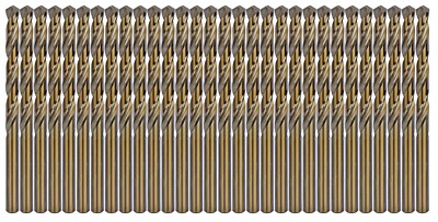 Cobalt Drill Bit Set 3/8'' M35 HSS Co Twist Jobber Metalworking Drill-30Pcs