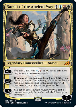 MTG - Narset of the Ancient Way - Foil, Ikoria: Lair of Behemoths