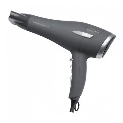 PROFI CARE Profi-Haartrockner Haarföhn Föhn Fön PC-HT 3045 Anthrazit/Silber