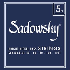 Sadowsky SBN40B Blue Label Taperwound Nickel ...
