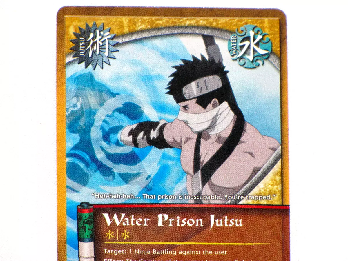 Naruto Water Prison Jutsu The Path to Hokage Common J-032 Card