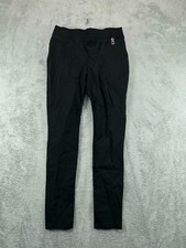 Womens Pants 4 Tommy Hilfiger Black Skinny Stretchy Pull On Mid Rise Logo