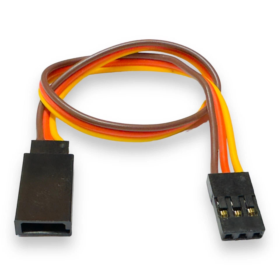 ✅ 10 Servokabel JR Verlängerungskabel 30cm 26AWG Kabel RC Graupner Robbe Futaba - Bild 3 von 4