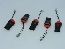 Pack of 5 USB TF T-Flash Micro SD Memory Card Reader Writer High Speed USB 2.0