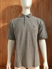 TOMMY HILFIGER VTG 90s CREST T-Shirt Tee Shirt XL Extra Large Xtra Lrg Gray Men