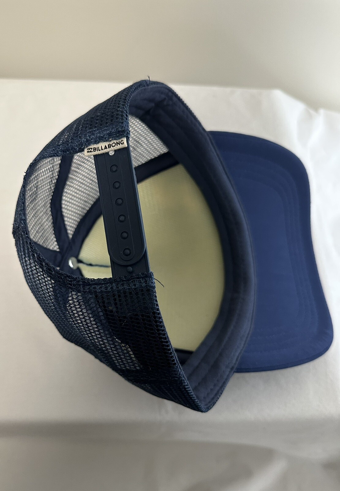 Billabong SnapBack Trucker Mesh Floral Navy Blue Adjustable Cap