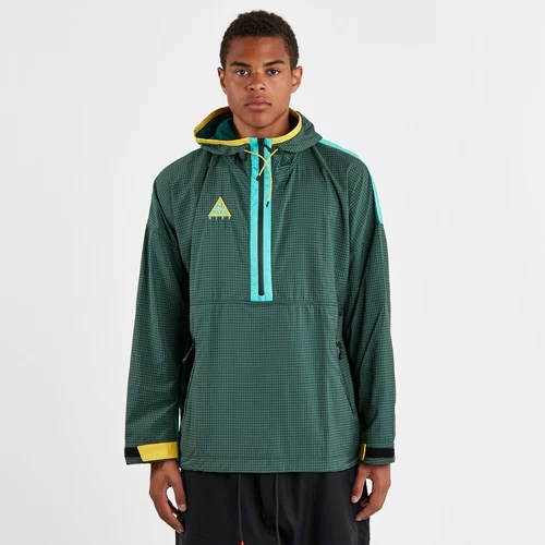 Men's Nike ACG Woven Half-Zip Anorak Rain Jacket -Style# 931907 375 -Size L -NEW