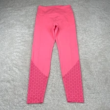 Zyia Coral Flower Power Luxe High Rise 7/8 Legging Womens 4