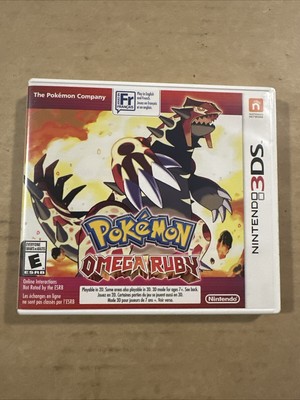 Pokemon Omega Ruby - Nintendo 3DS Authentic Game Tested Video Game