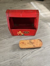 Shoe Shine Box  Brush Vintage Amsco Shu-shine Bank For Kiddies