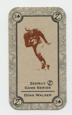 DOAK WALKER V3 RARE ZEENUT CANDY DECK FOOTBALL CARD