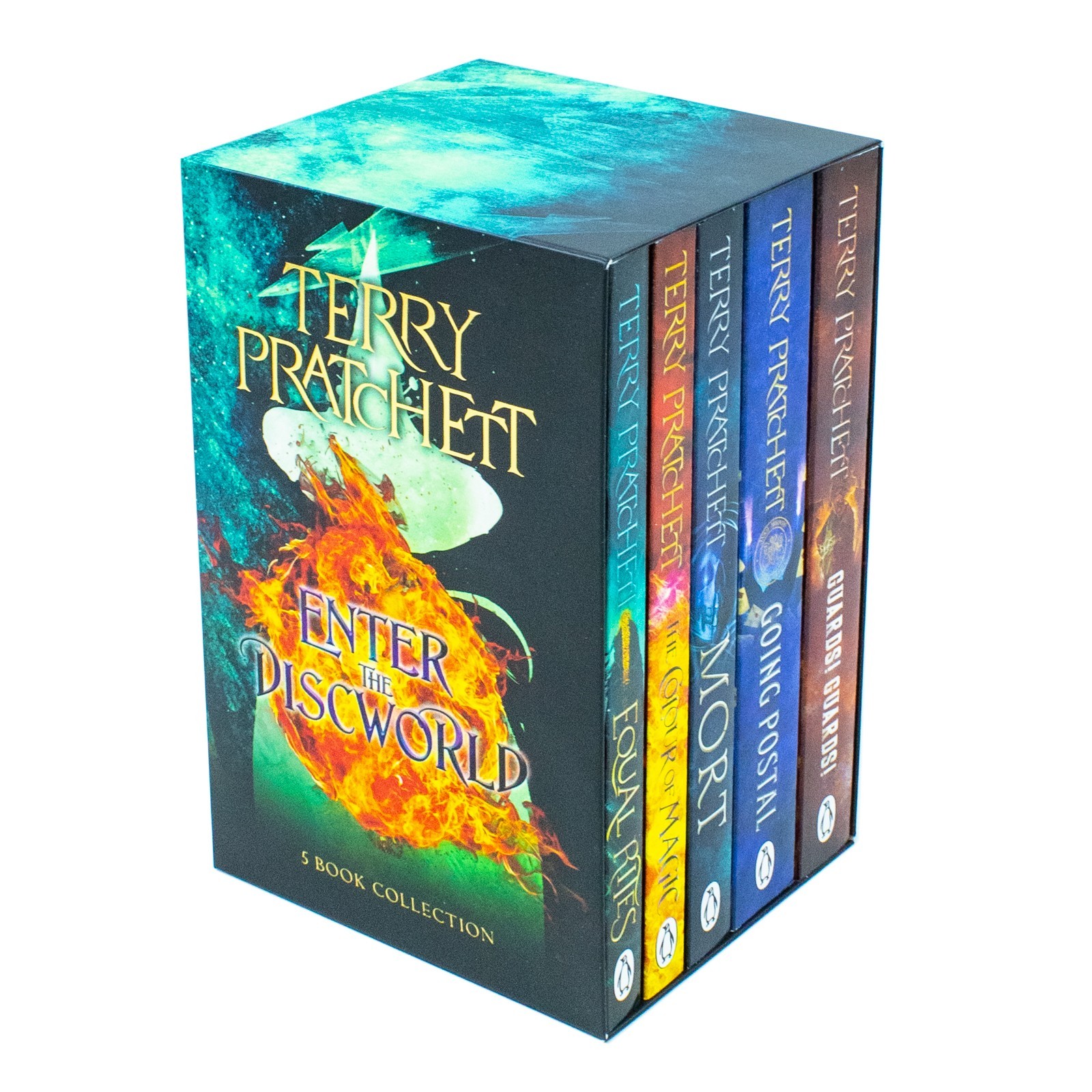 Terry Pratchett Discworld Novels Series 5 Books Collection Box Set Equal Rites