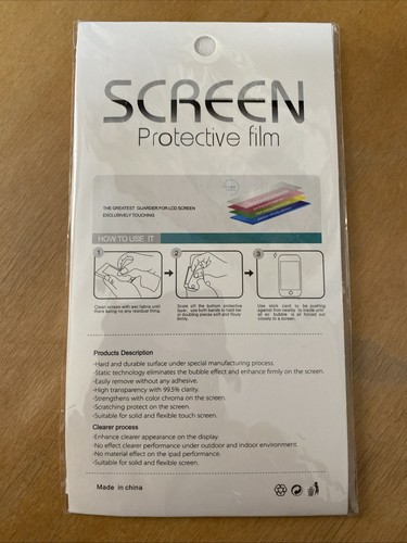 Screen Protective Film For iPhone X - Screen Protector - Photo 2 sur 2