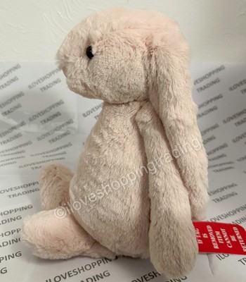JELLYCAT RARE RETIRED LARGE ORIGINAL BASHFUL BLUSH BUNNY PLUSH