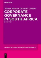 Corporate Governance In South Africa Warren Maroun (U. A.) Buch Ix Englisch 2024