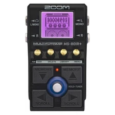 Zoom MS-80IR Plus MultiStomp Amp and Cabinet Modeler Guitar Effects Pedal