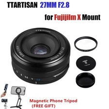 TTArtisan 27mm F2.8 APS-C Auto Focus Lens for Fujifilm X Mount Camera