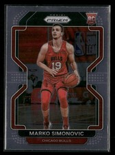 2021-22 Panini Prizm #166 Marko Simonovic Chicago Bulls Rookie