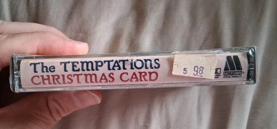 The Temptations Christmas Card Audio Cassette Jul-1989 Motown Vintage SEALED - Image 4 of 4