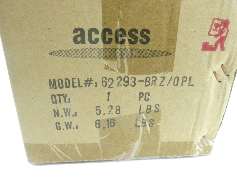 Access Lighting Nitro 2 3 Light 25-3/16" Bathroom Vanity Light 62293-BRZ/OPL - Image 3 of 4