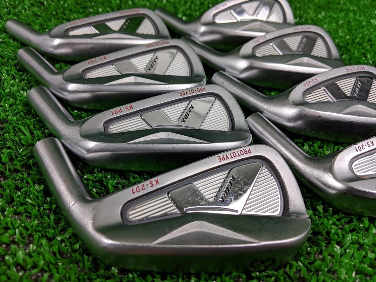 Akira Protoytpe KS-201 Forged Japan Iron set 3-PW (8pc) Heads Only
