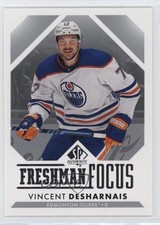 2023-24 SP Authentic Freshman Focus Vincent Desharnais #34 1c5x