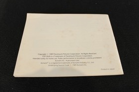 Top Gun The Second Mission Nintendo NES Game Box and Manual Complete CIB