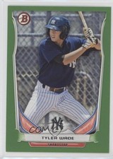 2014 Bowman Prospects Green 90/199 Tyler Wade #BP35 4wa